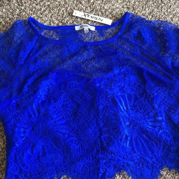 Lace Crop Top - Picture 3 of 3